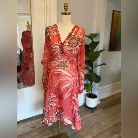 Allegra Hicks midi dress: Size Large - Picture 1 of 5